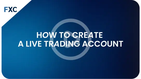 How to create live account